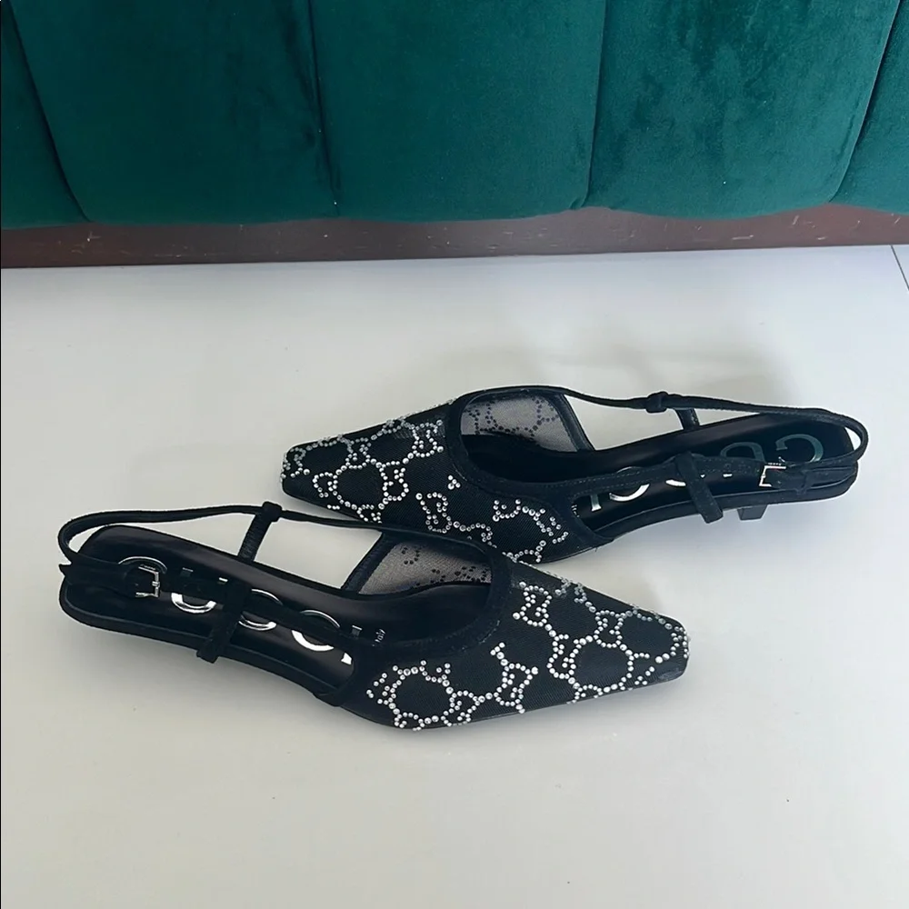 Gucci Black Heels Sophisticated Style - Picture 5 of 8